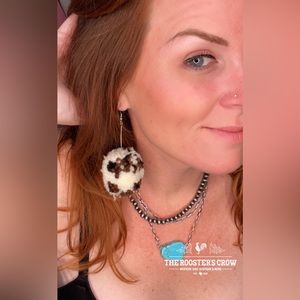 ✨💕Pom Pom Earrings, Multi Colors Avail